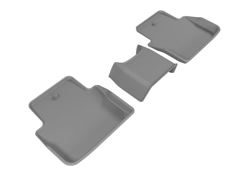 3D MAXpider 2015-2020 Acura TLX Kagu 2nd Row Floormats - Gray L1AC00921501