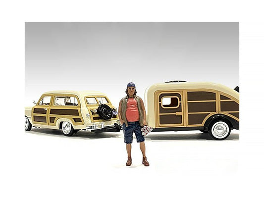 "Campers" Figure 2 for 1/18 Scale Models by American Diorama free shipping USA
