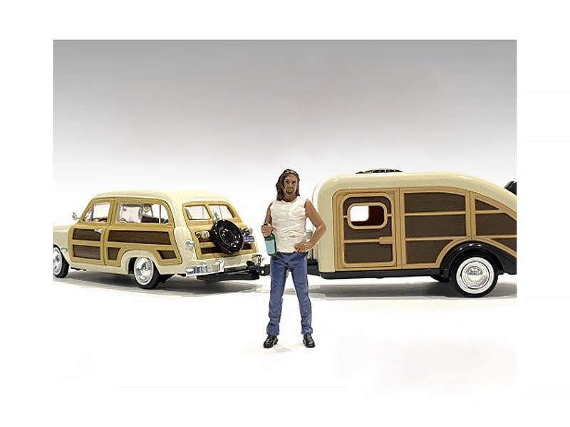 "Campers" Figure 3 for 1/18 Scale Models by American Diorama free shipping USA