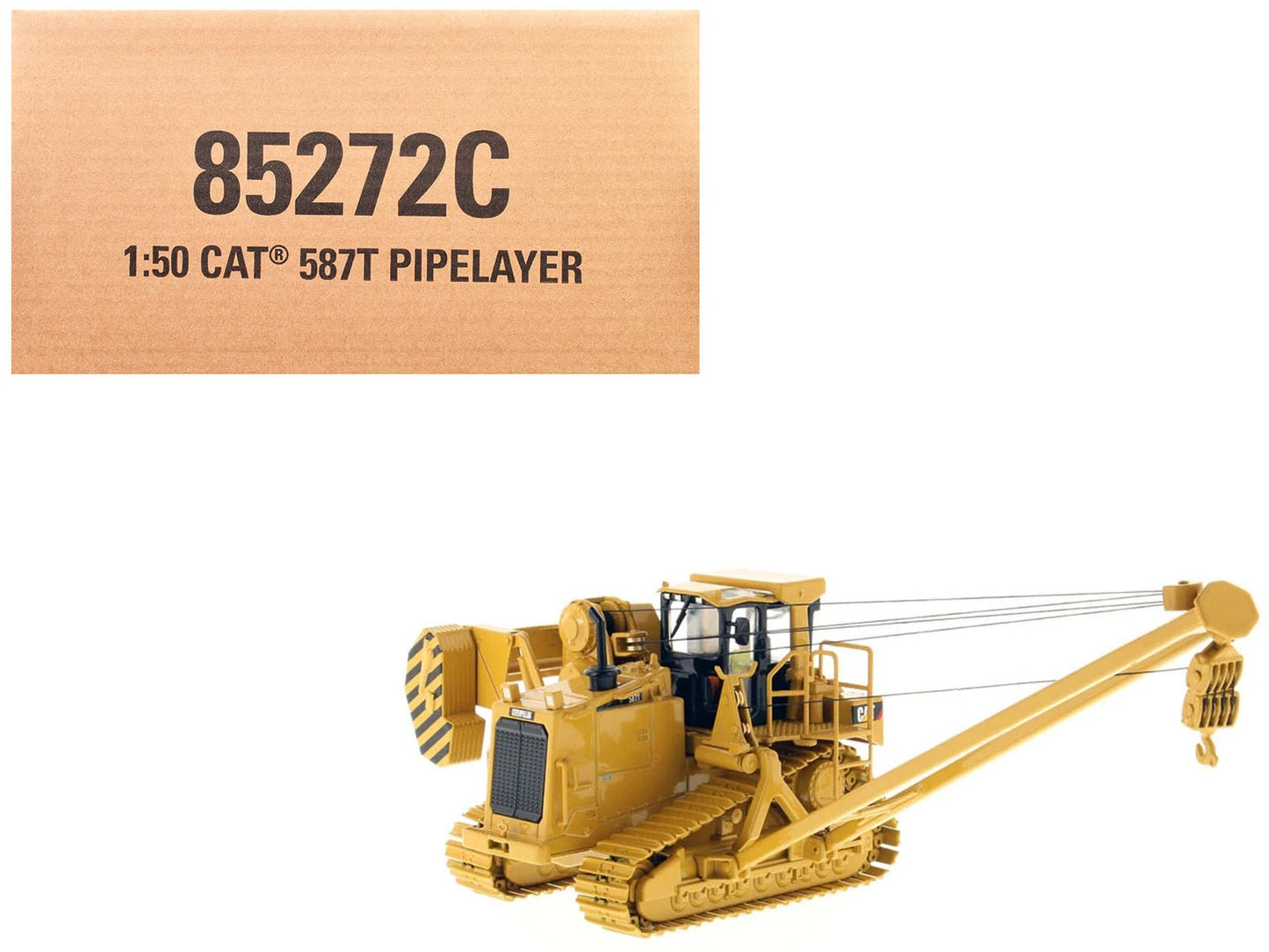 CAT Caterpillar 587T Pipelayer with Operator "Core Classics" Series 1/50 Diecast Model by Diecast Masters free shipping USA