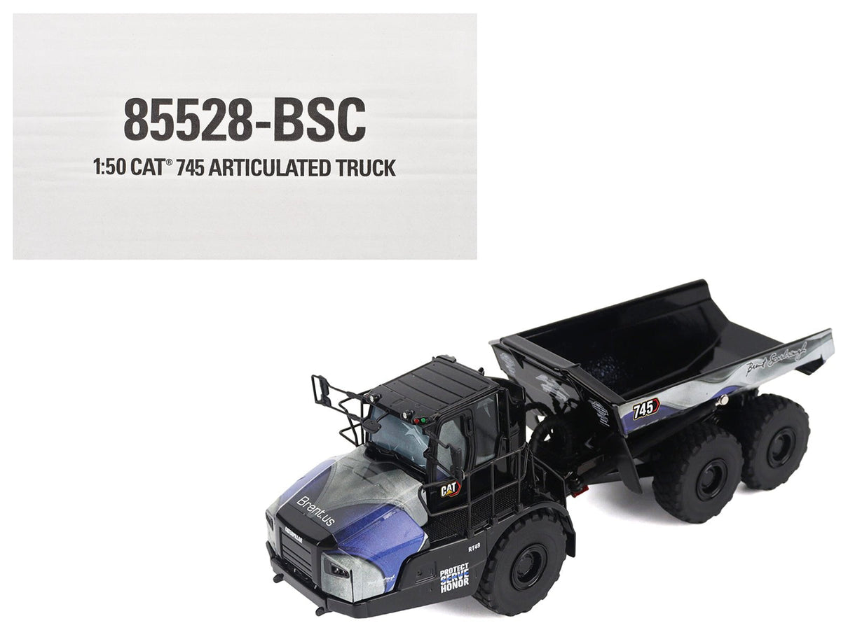 Rapid Vehicles CAT Caterpillar 745 Articulated Dump Truck "Brent Scarbrough & Co. - Back the...