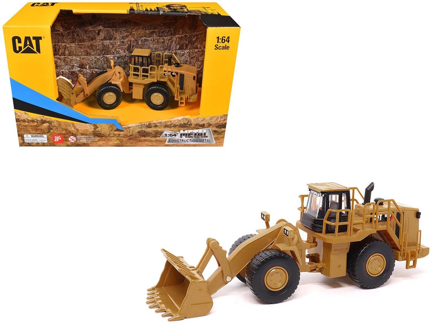 CAT Caterpillar 988H Wheel Loader Yellow 1/64 Diecast Model by Diecast Masters free shipping USA