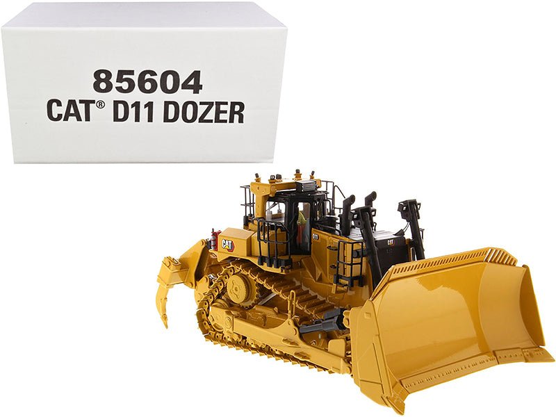 CAT Caterpillar D11 Fusion Track-Type Tractor Dozer with Operator "High Line" Series 1/50 Diecast Model by Diecast Masters free shipping USA