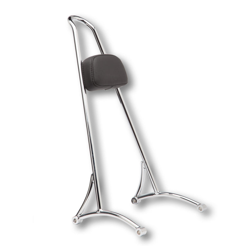 Burly Brand Tall Sissy Bar 20in - Chrome B13-1505C