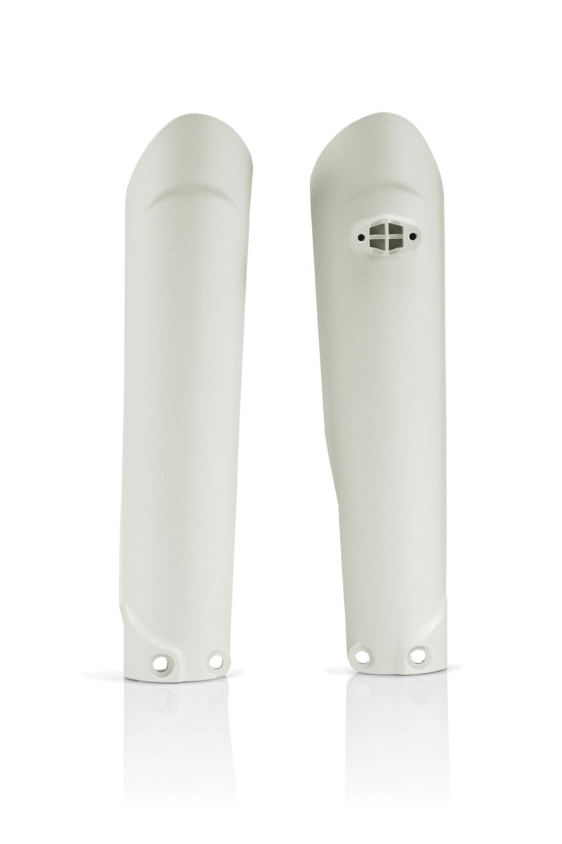 Acerbis Lwr Fork Cover Set Ktm Wht 2401265413