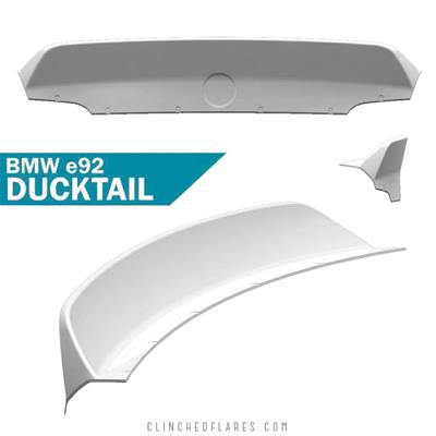 Clinched Ducktail Spoilers - DUCKE92