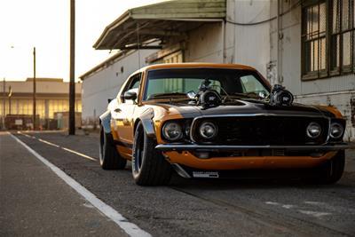 Clinched Muscle Fender Flares - MS10