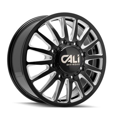 Cali Off-Road Summit Dually Gloss Black Wheels - S0040