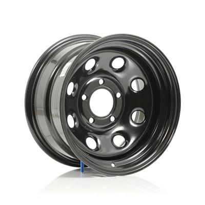 Cragar Soft 8 Black Wheels - 3975850