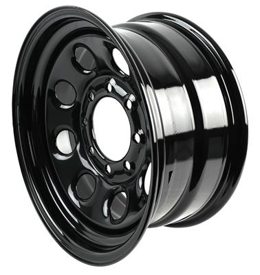 Cragar Soft 8 Black Wheels - 3978881