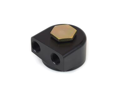 Canton Racing 90 Degree Rotating Remote Oil Filter Adapters - 22595