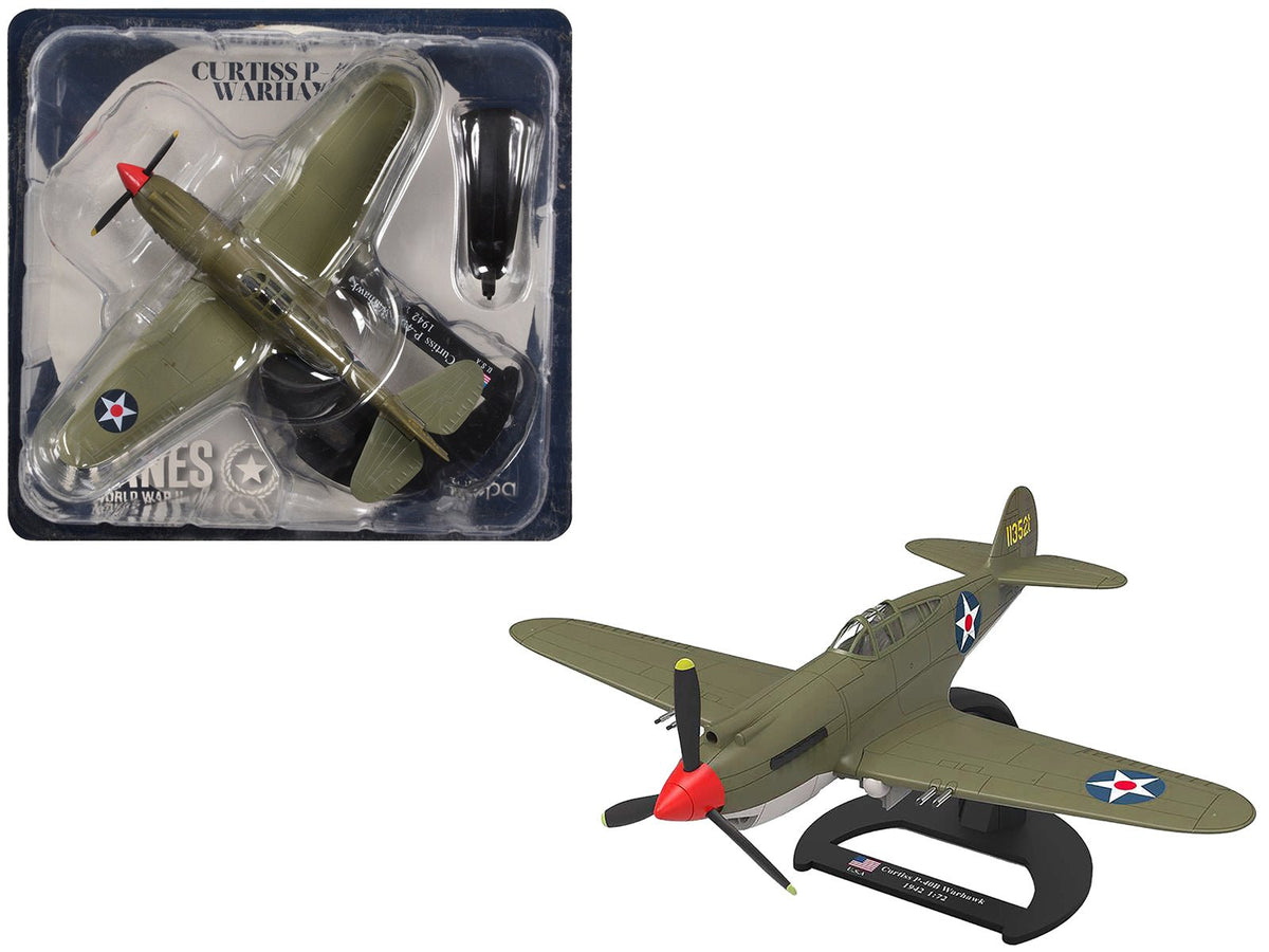 Rapid Vehicles Curtiss P-40B Warhawk Aircraft "Hawaii" (1945) United States Army Air Forces...