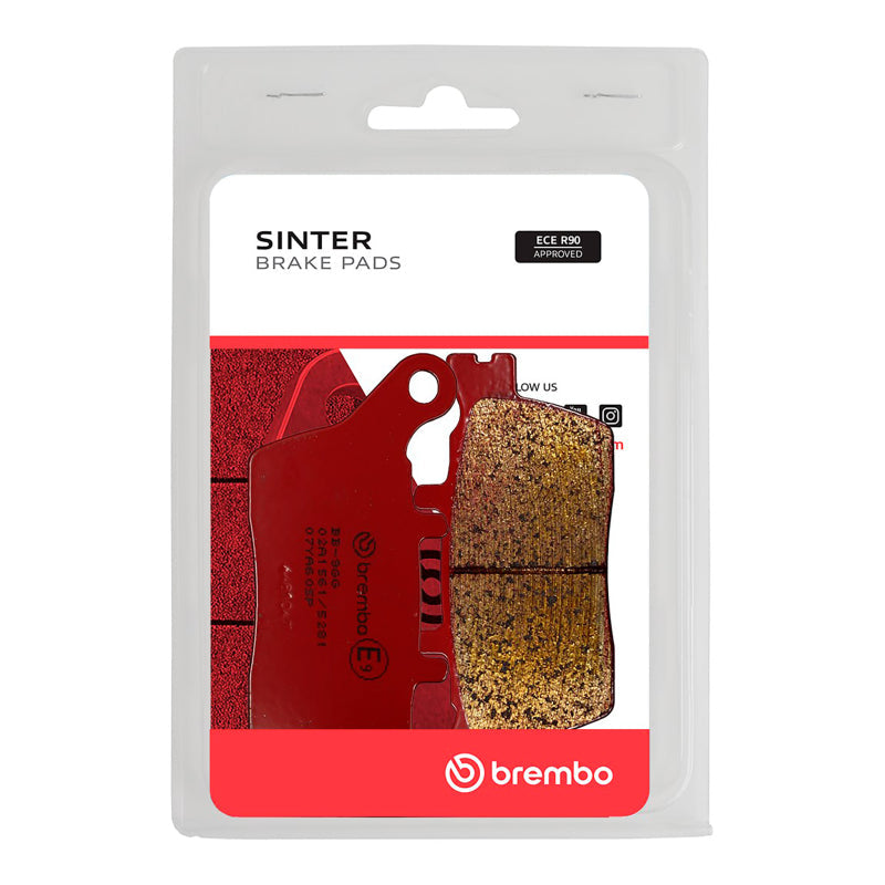 Brembo OE 18-24 Yamaha MXT Niken 850cc Brake Pad - Rear 07YA60SP