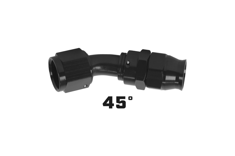 FR SPORT Aeromotive PTFE Hose End - AN-12 - 45 Deg - Black Anodized 15360 - View 4