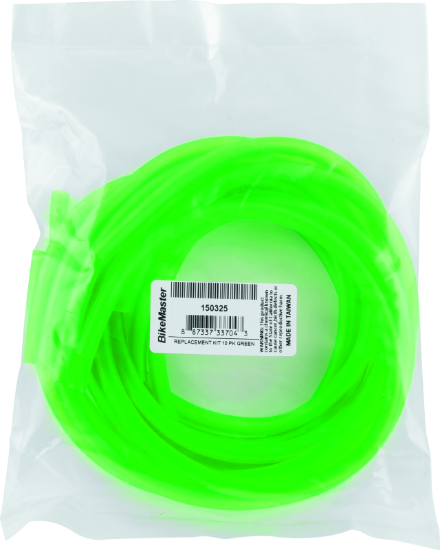 BikeMaster Replacement Kit 10 Pk - Green 150325