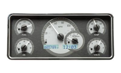 Dakota Digital Gauge kit, 63-72 JEEP WAGONEER/ J TRUCK; 67- 72 Jeepser Commando VHX Instruments - VHX63JWAGSW