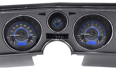 Dakota Digital VHX Series Direct-Fit Analog Gauge Systems - VHX69CCVACB