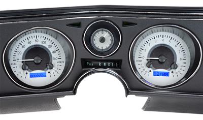 Dakota Digital VHX Series Direct-Fit Analog Gauge Systems - VHX69CCVASB
