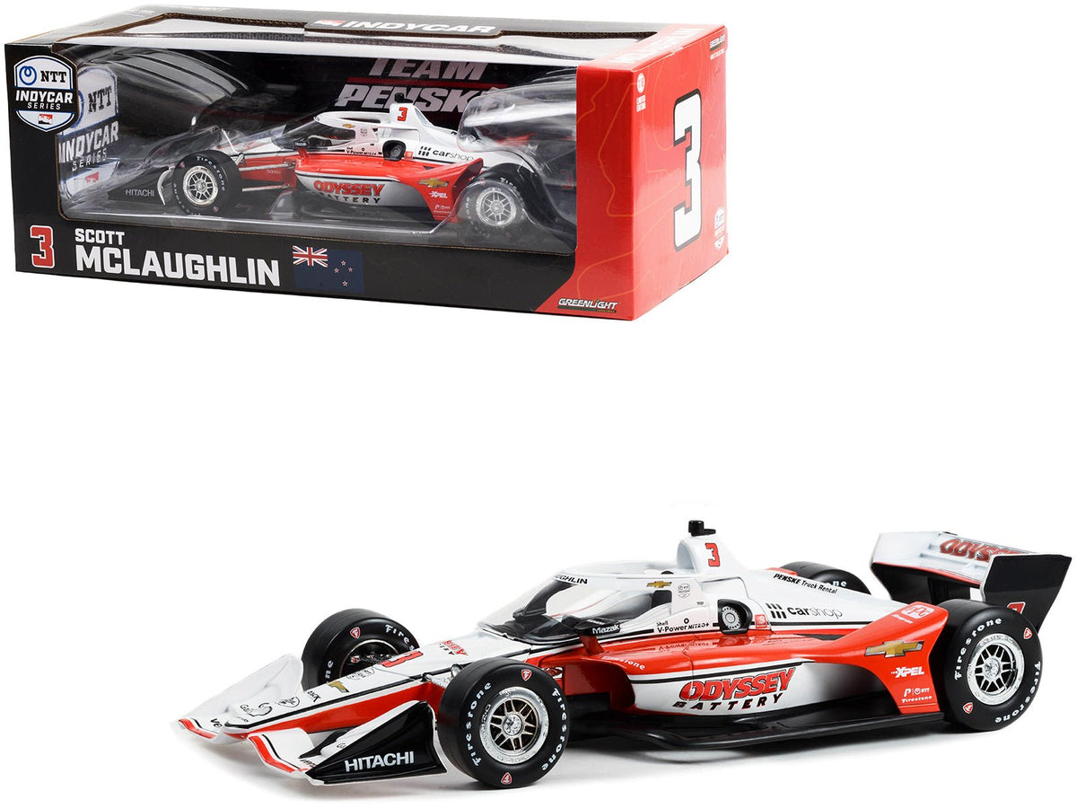 Rapid Vehicles Dallara IndyCar #3 Scott McLaughlin "Odyssey Battery" Team Penske (Road Course...