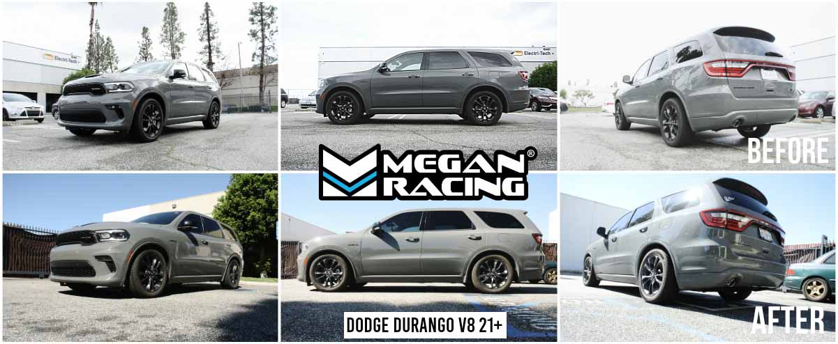 Megan Racing Lowering Springs for Dodge Durango 2014-2023 AWD RWD V6 V8 - MR-LS-DDU14V6