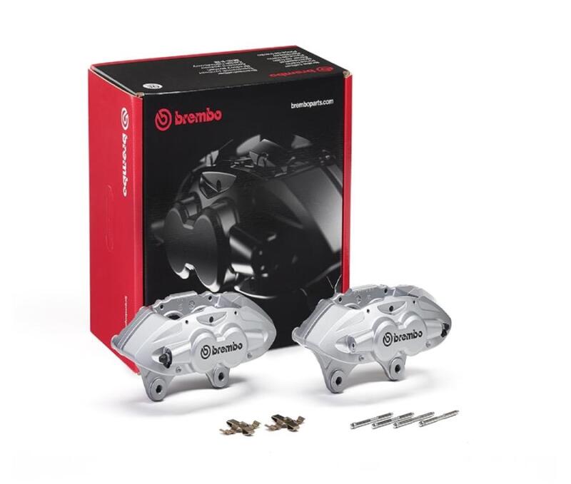 Brembo OE Front Hydraulic X-Style Brake Caliper - Silver FALE42