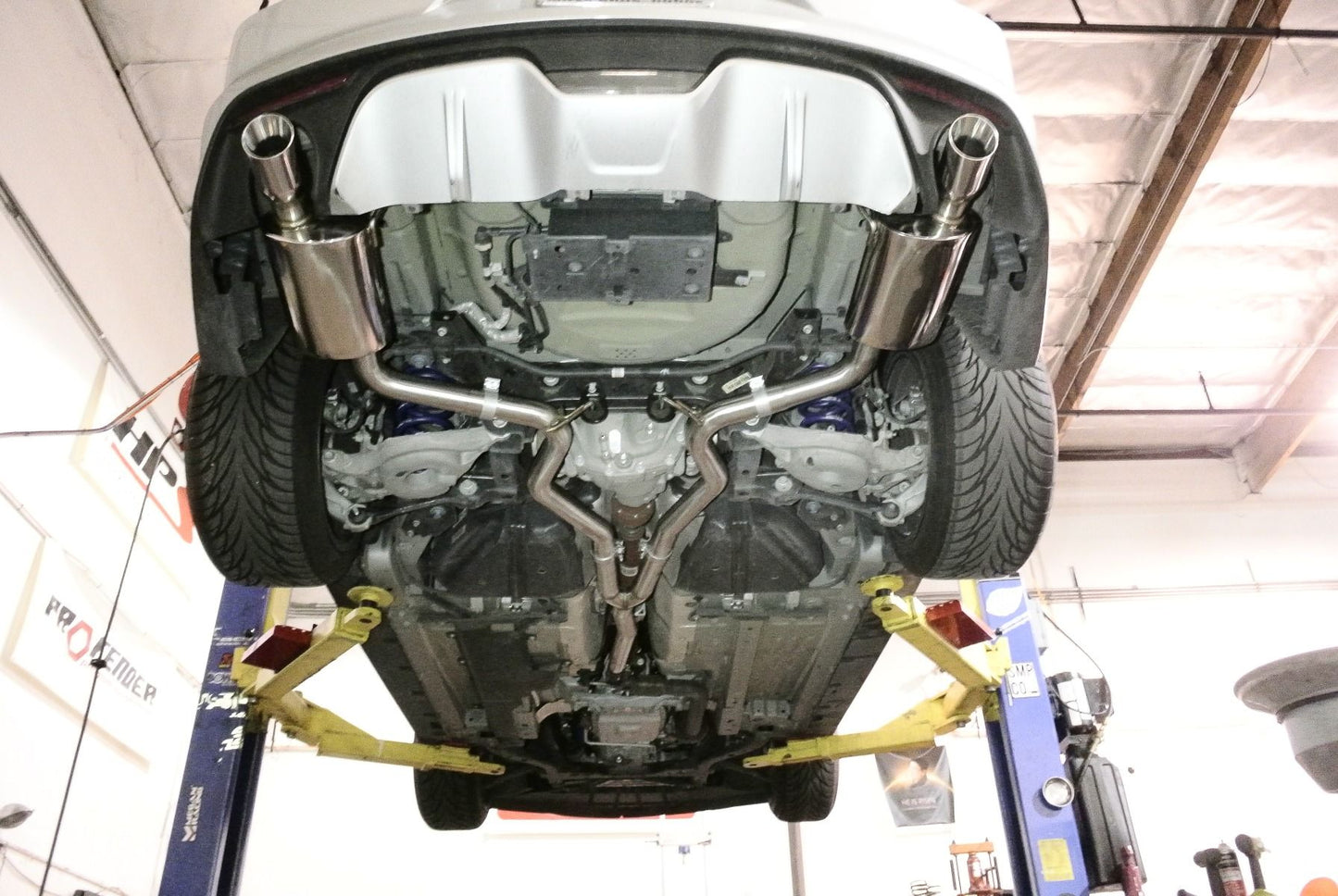 Megan Racing Cat-Back Exhaust System for Ford Mustang 2.3L Turbo 2015-2019 - MR-CBS-FM15L4