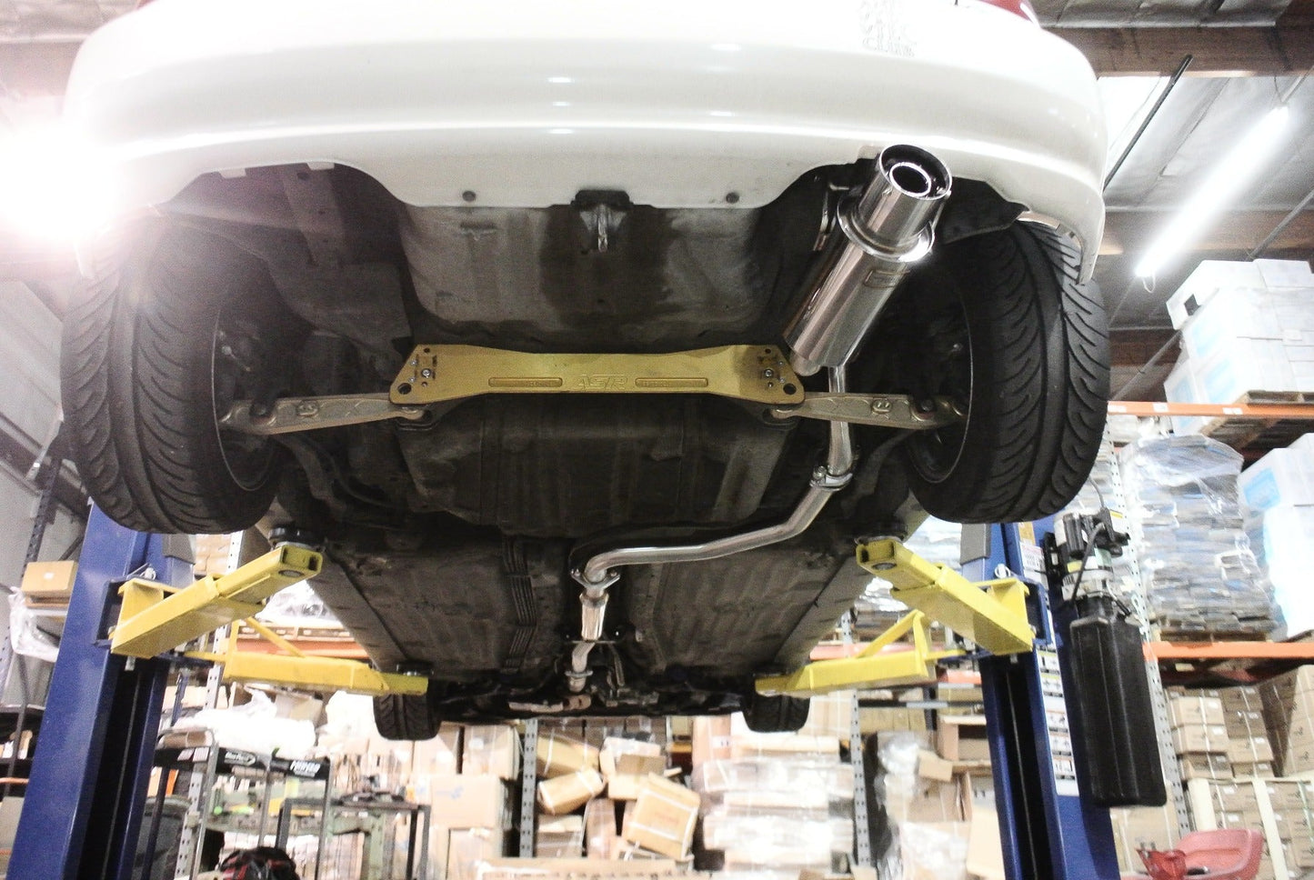 Megan Racing Cat-Back Exhaust System for 1992-1995 Honda Civic Hatchback - LW-CBS-HC92H-DS