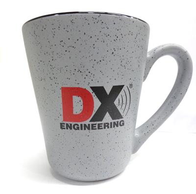 DX Engineering 16oz. Flecked Exterior Ceramic Coffee Mugs - DXELOGOMUG