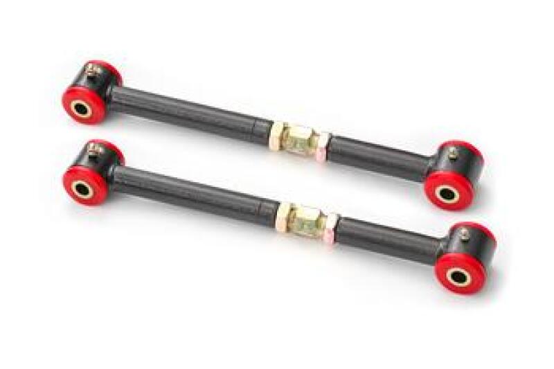 BMR Suspension BMR 08-14 Cadillac CTS-V Rear Adjustable Toe Rod w/ Poly Bushings - Black TR629H