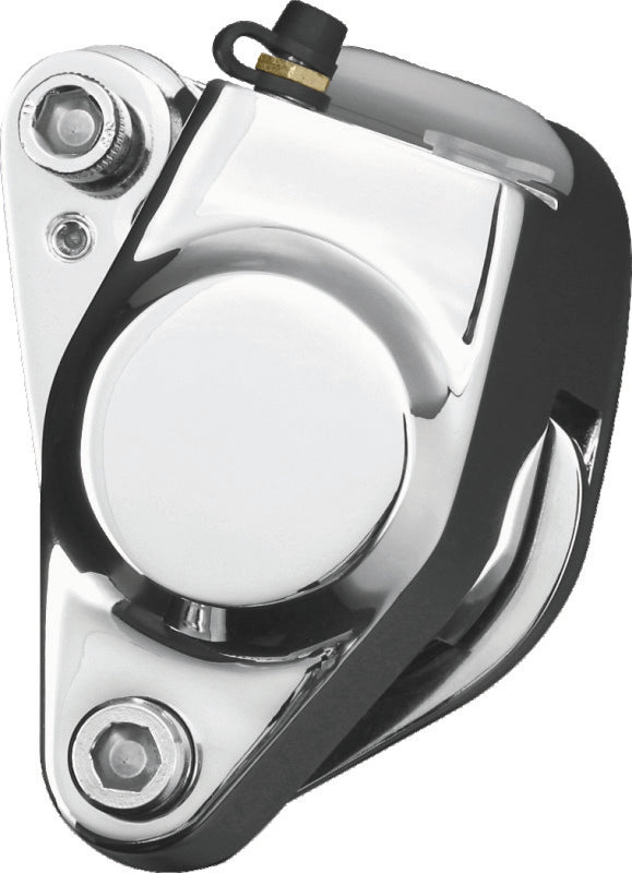 Bikers Choice 84-99 Big Twin Chrome Front 2 Piston Caliper Assembly W/Pads Replaces H-D 44046-84C 601730