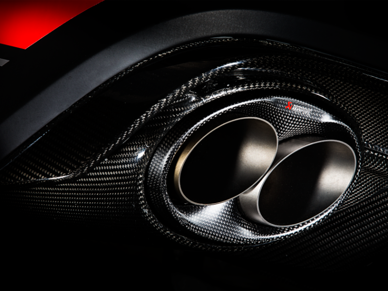 Akrapovic 14-17 Audi RS6 Avant (C7) Evolution Line Cat Back (Titanium) w/ Carbon Tips S-AU/TI/3H