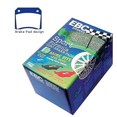 EBC Greenstuff Passenger Car Organic Brake Pads - DP2101