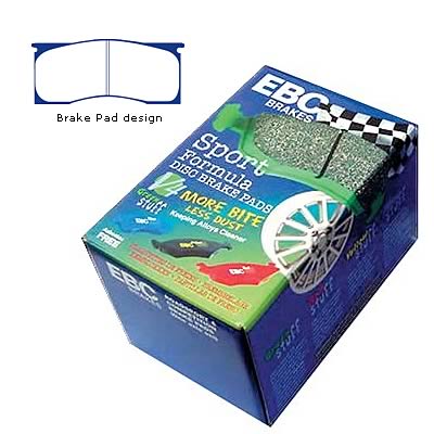 EBC Greenstuff Passenger Car Organic Brake Pads - DP21157