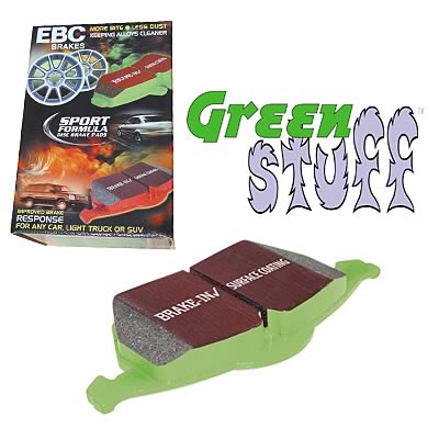 EBC Greenstuff Passenger Car Organic Brake Pads - DP27812