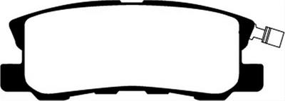 EBC Greenstuff Passenger Car Organic Brake Pads - DP21407