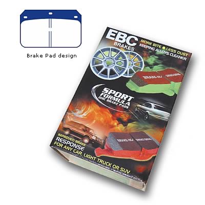 EBC Redstuff Ceramic Brake Pads - DP3001C
