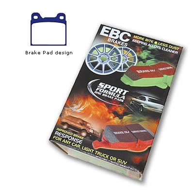 EBC Redstuff Ceramic Brake Pads - DP31043C