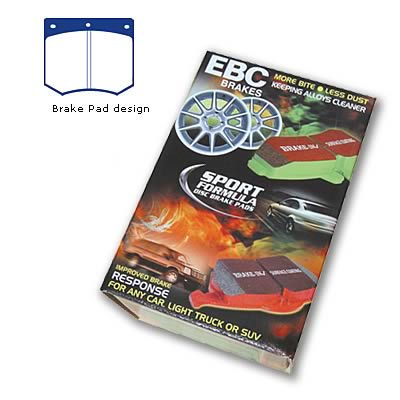 EBC Redstuff Ceramic Brake Pads - DP3291C