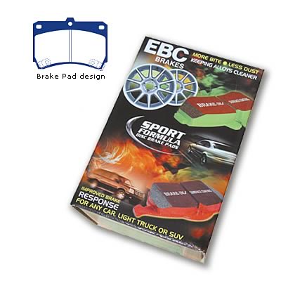 EBC Redstuff Ceramic Brake Pads - DP3884C