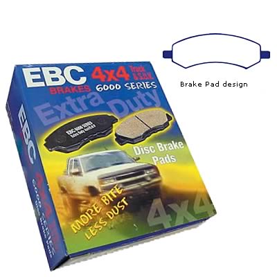 EBC Greenstuff Elite SUV and Light Truck Organic Brake Pads - DP61738