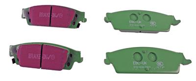 EBC Greenstuff Elite SUV and Light Truck Organic Brake Pads - DP63022