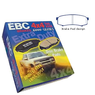 EBC Greenstuff Elite SUV and Light Truck Organic Brake Pads - DP6993