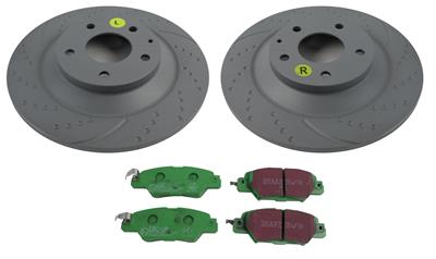 EBC Stage 10 Kits GreenStuff Brake Pads and GD Rotors - S10KR1416