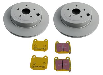 EBC Stage 13 Kits Yellowstuff Brake Pads and RK Rotors - S13KR1389