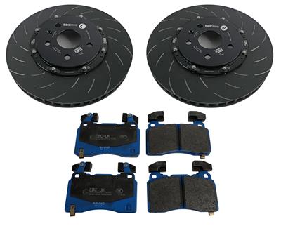 EBC Stage 27 Kits Bluestuff NDX Brake Pads and SG2 Rotors - S27KF1006