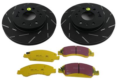 EBC Stage 9 Kits With Yellowstuff Brake Pads and USR Rotors - S9KF1128