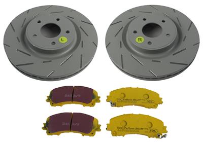 EBC Stage 9 Kits With Yellowstuff Brake Pads and USR Rotors - S9KF1355