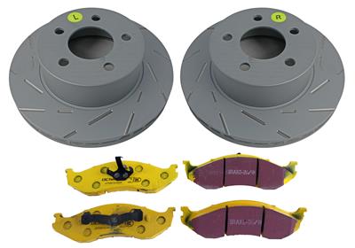 EBC Stage 9 Kits With Yellowstuff Brake Pads and USR Rotors - S9KF1586