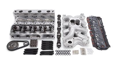 Edelbrock Total Power Package 506 HP Big Block Ford Top-End Engine Kits - 2045