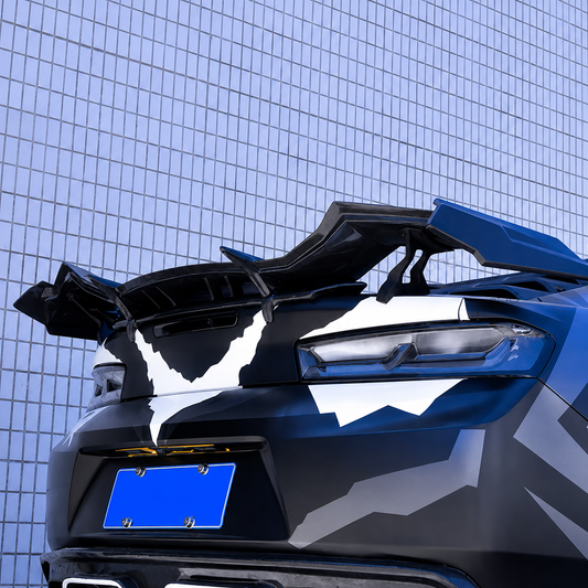 Dry Carbon Fiber Rear Spoiler Racing Wing for Chevrolet Camaro